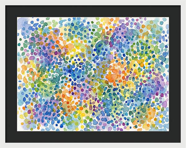 Colorful Abstract Dots Composition