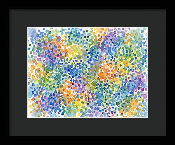 Colorful Abstract Dots Composition