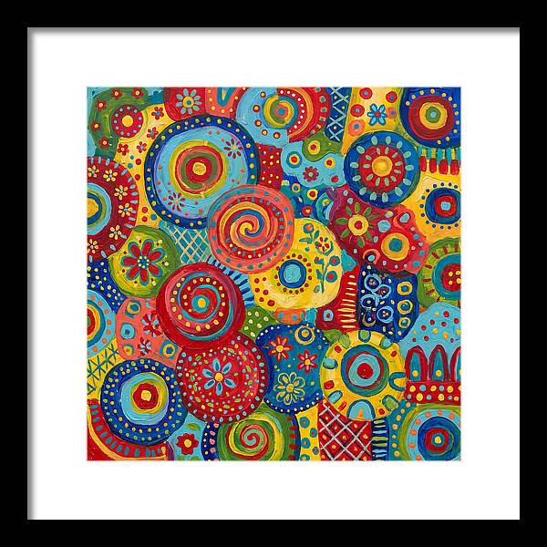 Colorful Abstract Folk Patterns