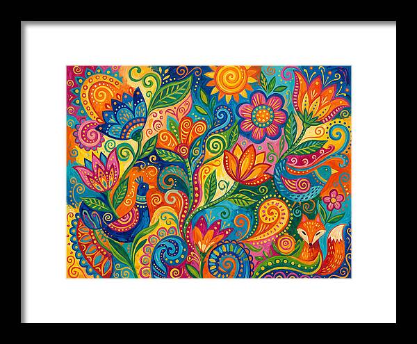 Colorful Abstract Nature Scene