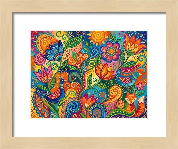 Colorful Abstract Nature Scene