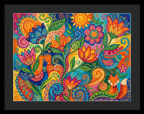 Colorful Abstract Nature Scene