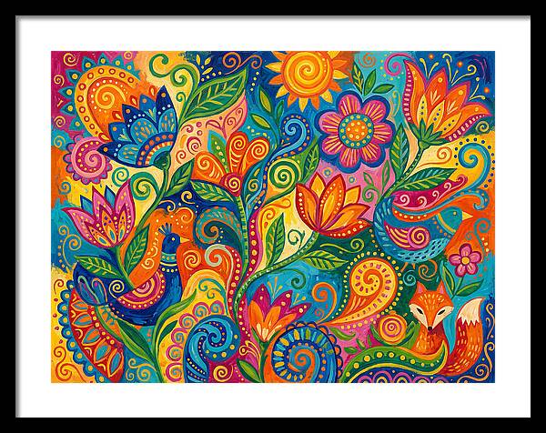 Colorful Abstract Nature Scene