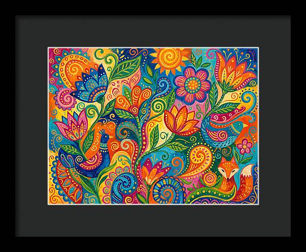 Colorful Abstract Nature Scene