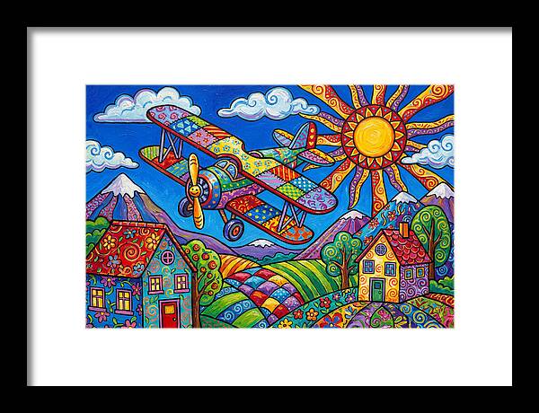 Colorful Airplane Adventure