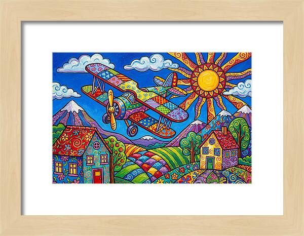 Colorful Airplane Adventure