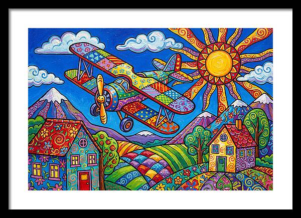 Colorful Airplane Adventure
