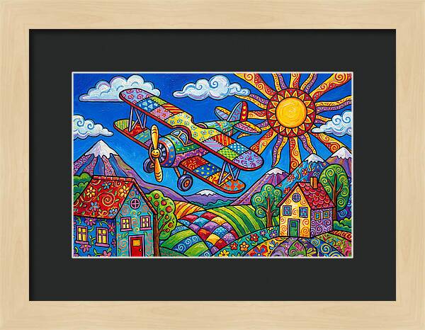 Colorful Airplane Adventure