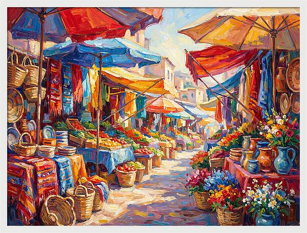 Colorful Bazaar Vibes