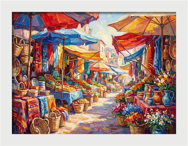 Colorful Bazaar Vibes