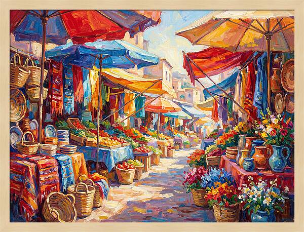 Colorful Bazaar Vibes