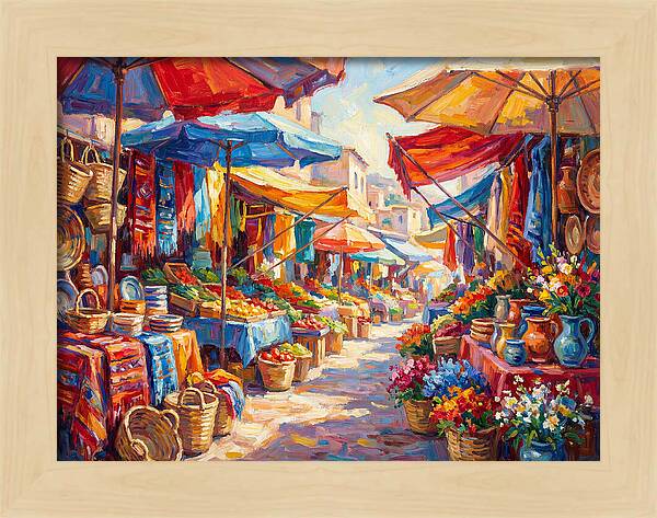 Colorful Bazaar Vibes