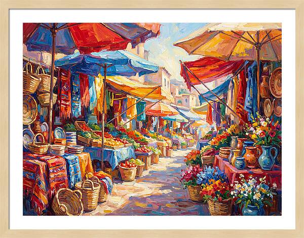 Colorful Bazaar Vibes