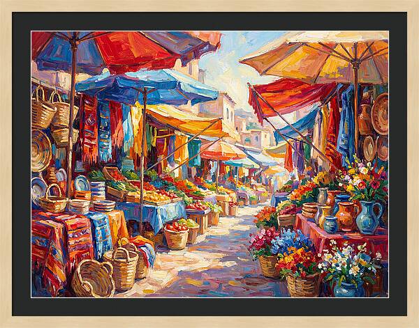 Colorful Bazaar Vibes