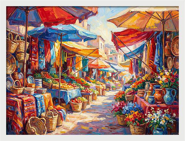 Colorful Bazaar Vibes