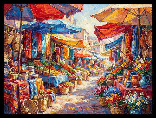 Colorful Bazaar Vibes