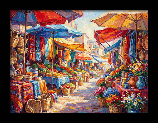 Colorful Bazaar Vibes