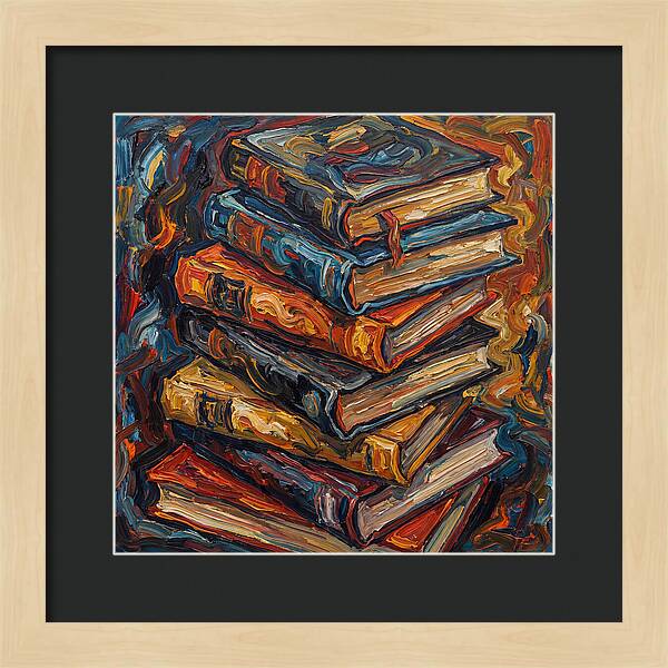 Colorful Books In