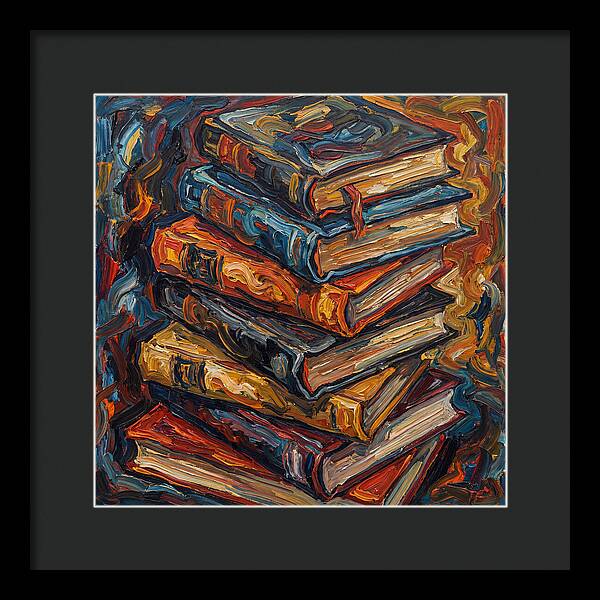 Colorful Books In