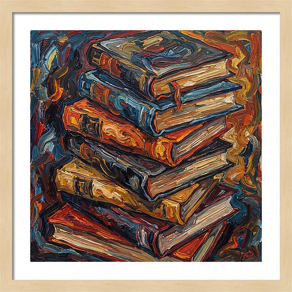 Colorful Books In
