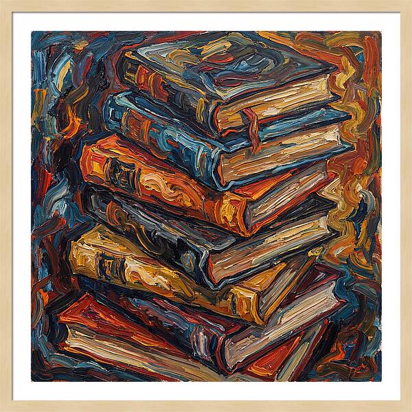 Colorful Books In