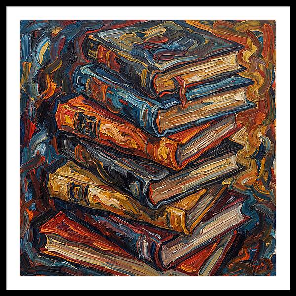 Colorful Books In