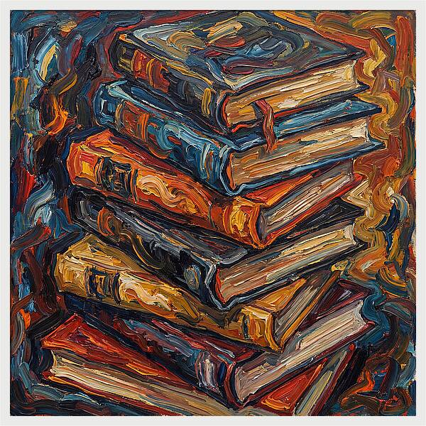 Colorful Books In