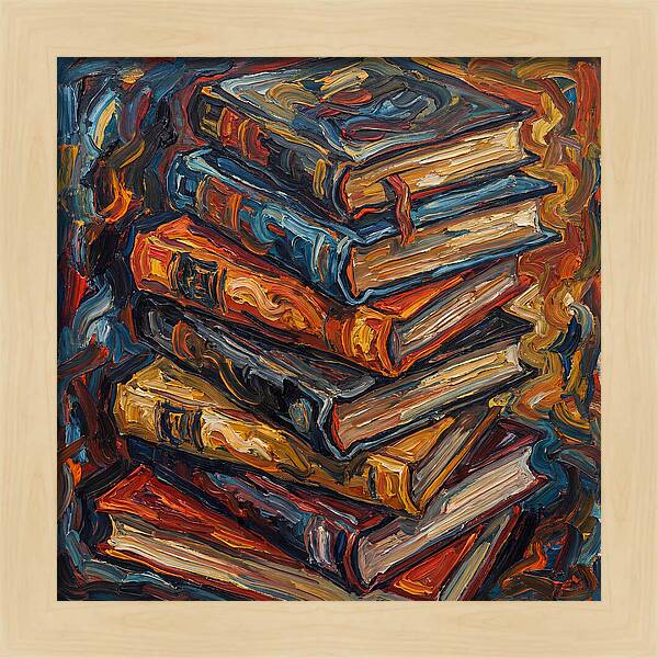 Colorful Books In