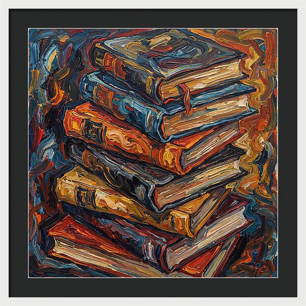 Colorful Books In