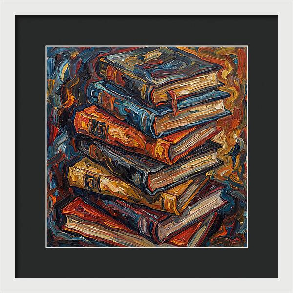 Colorful Books In