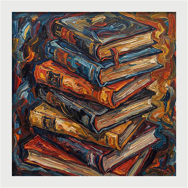 Colorful Books In