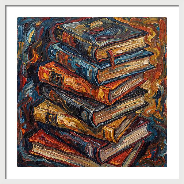 Colorful Books In