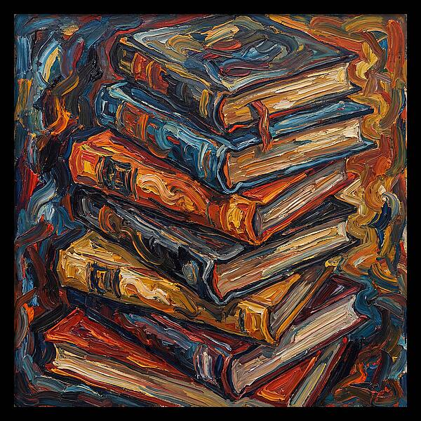 Colorful Books In