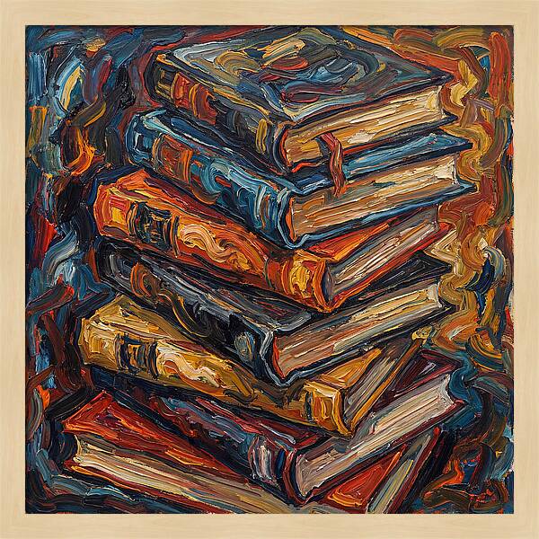 Colorful Books In