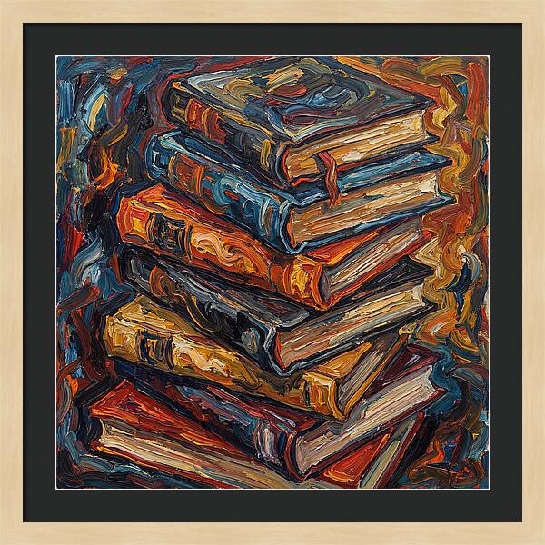 Colorful Books In