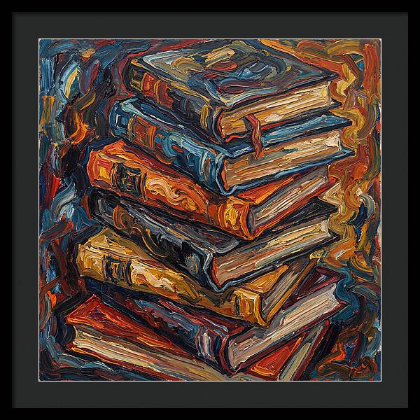 Colorful Books In