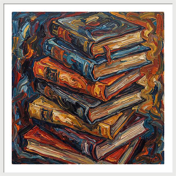 Colorful Books In