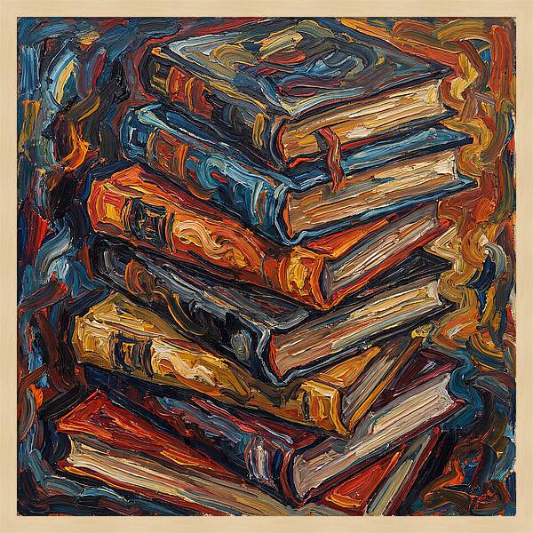 Colorful Books In