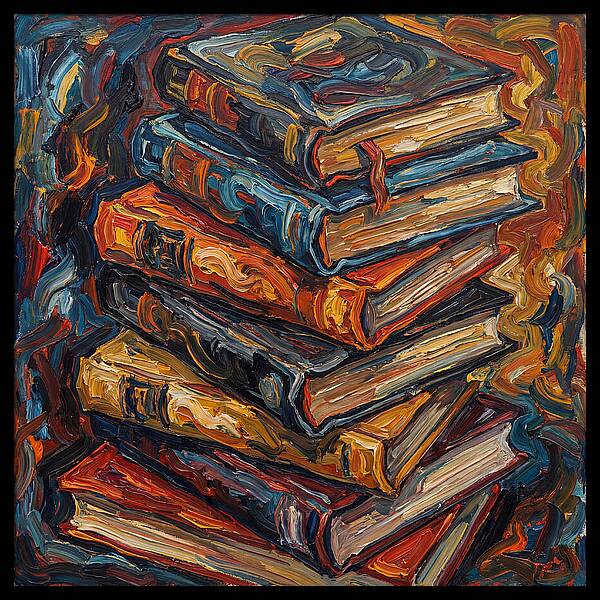 Colorful Books In