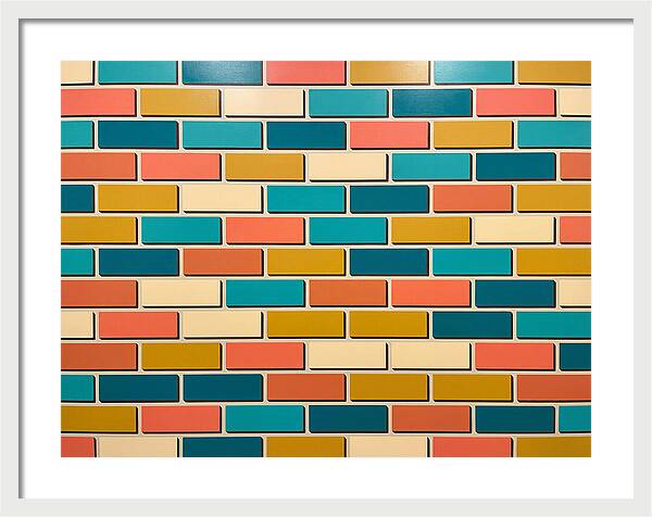 Colorful Brick Wall