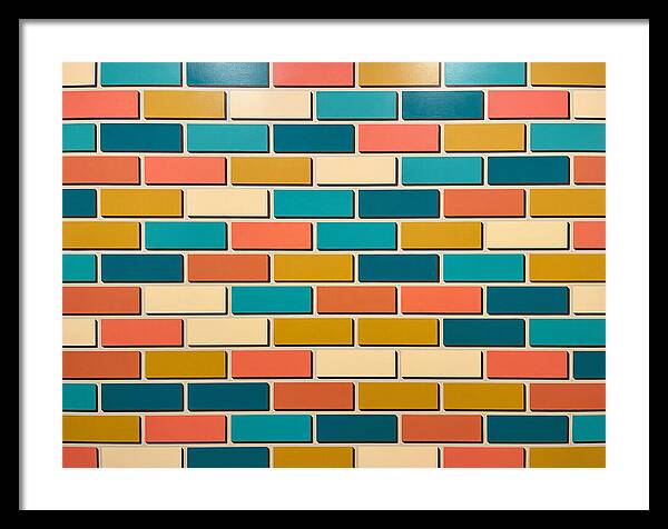 Colorful Brick Wall