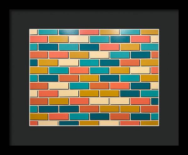 Colorful Brick Wall