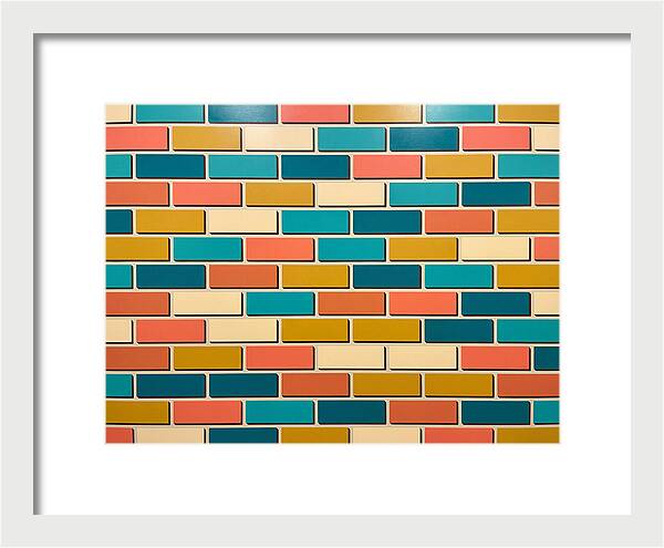 Colorful Brick Wall