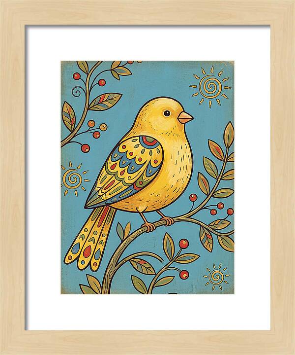 Colorful Canary Delight