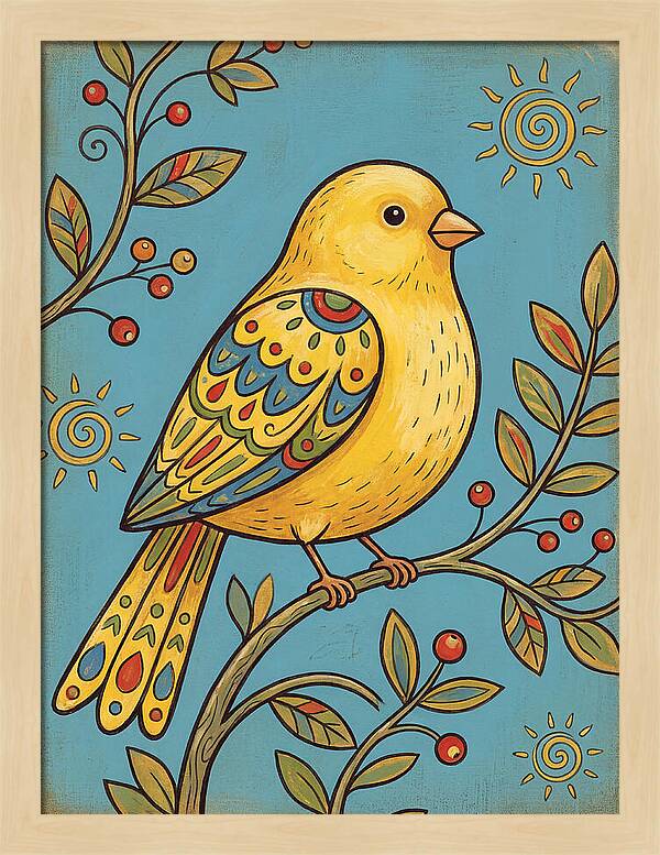Colorful Canary Delight