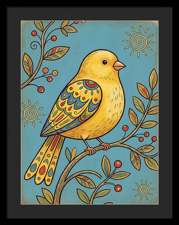 Colorful Canary Delight