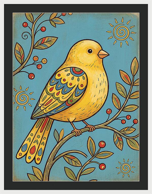 Colorful Canary Delight