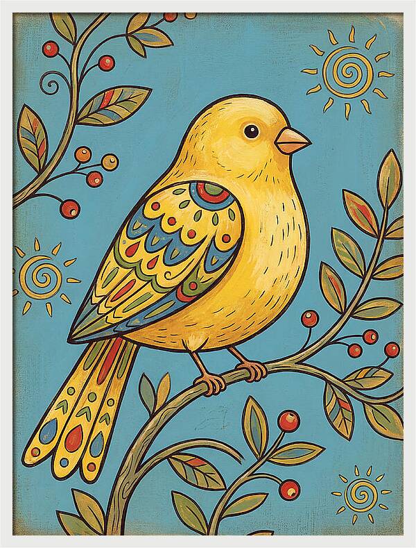 Colorful Canary Delight
