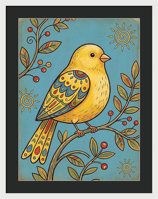 Colorful Canary Delight