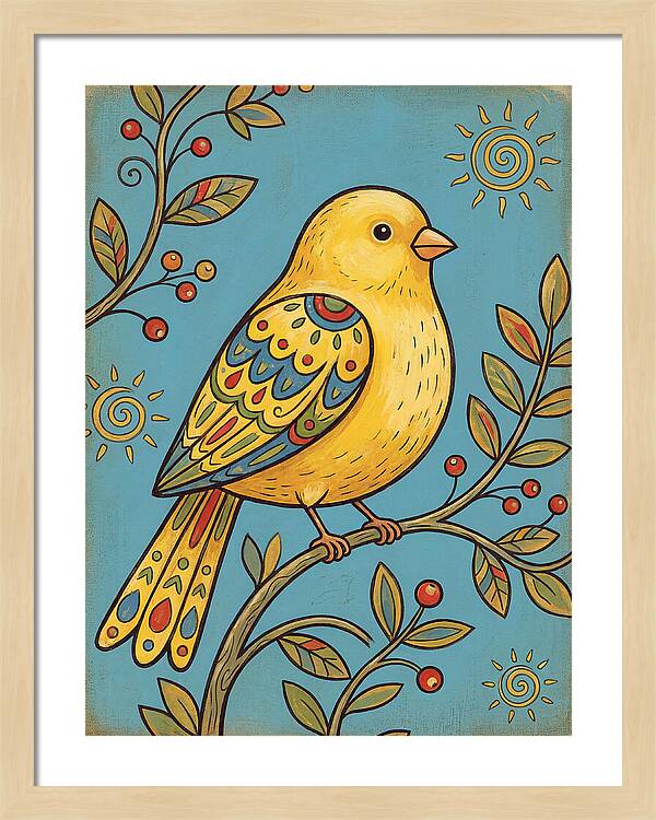 Colorful Canary Delight